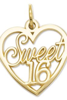 Eci Sweet 16 Heart Charm - Lyst