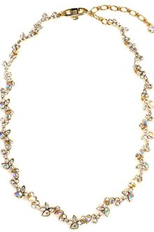 Givenchy Crystal Collar Necklace - Lyst