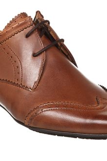 H By Hudson Ellington Brogue Tan Leather - Lyst
