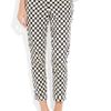 J.crew Café Polkadot Stretch Cotton Capri Pants in Brown (café) - Lyst