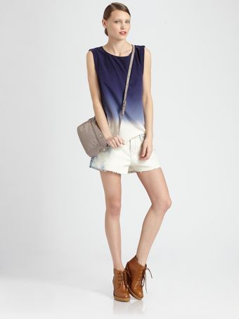 Marc By Marc Jacobs Aurora Silkrich Ombré Top - Lyst