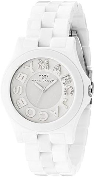 Marc By Marc Jacobs Women's Black Plastic Bracelet - Lyst