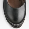 Marni Leather Ankle Strap Platform Wedges in Black - Lyst