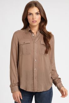 Ralph Lauren Blue Label Pippa Slimfit Shirt - Lyst