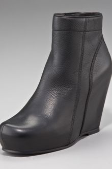 Rick Owens Wedge Ankle Boot - Lyst
