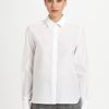 Stella Mccartney Cotton Poplin Shirt in White - Lyst