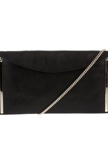 Victoria Beckham Leather Clutch - Lyst
