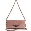 Zadig & Voltaire Clutch Rock Daim in Pink for Men - Lyst