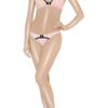 Agent Provocateur Darlene Stretch Silk Blend Plunge Bra in Pink - Lyst