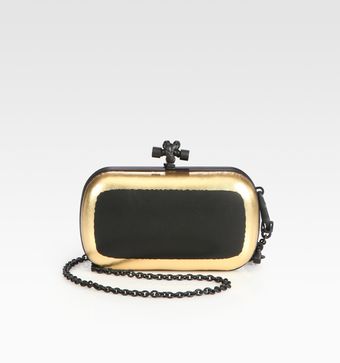 Bottega Veneta Convertible Mini Knot Clutch - Lyst