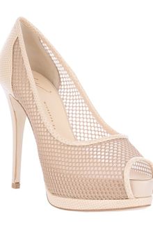 Giuseppe Zanotti Peeptoe Shoe - Lyst