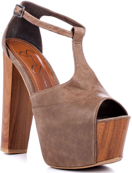 Jessica Simpson Dany Summer in Brown (grey) - Lyst