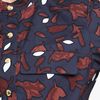Marni Edition Leaf Print Poplin Shirt Dress in Blue (coffee) - Lyst
