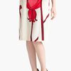 Marni Floral Print Silk Skirt in White (ivory pink) - Lyst