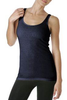 Michael Stars 2x1 Rib Boyfriend Tank - Lyst