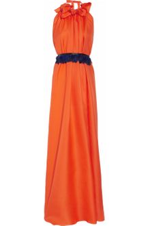Roksanda Ilincic Condor Ruffled Silk organza Gown - Lyst