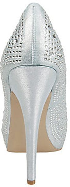 festive silver steve madden