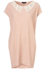 Topshop Lace Waffle Dress By Yuki
