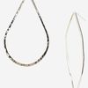 Argento Vivo Hammered Teardrop Hoop Earrings in Silver - Lyst