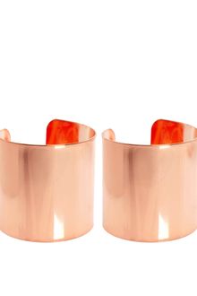 Asos Pack Of Two Smooth Double Cuffs - Lyst