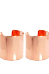 Asos Pack Of Two Smooth Double Cuffs