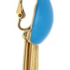 Aurelie Bidermann Mendoza 18karat Goldplated Enameled Clip Earrings in Gold - Lyst