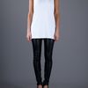 Balmain Leather Leggings in Black - Lyst