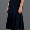 Carven Lace Skirt in Blue (navy) - Lyst