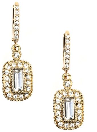 Givenchy Crystal Drop Earrings - Lyst