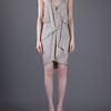 Haute Hippie Beaded Dress in Gold (nude) - Lyst