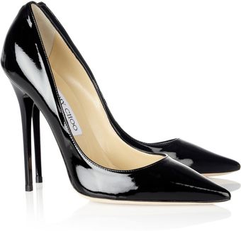 Jimmy Choo Anouk Patentleather Pumps - Lyst