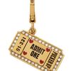 Juicy Couture Kissing Booth Charm in Gold (null) - Lyst