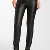 Missoni Faux Leather Leggings in Black - Lyst