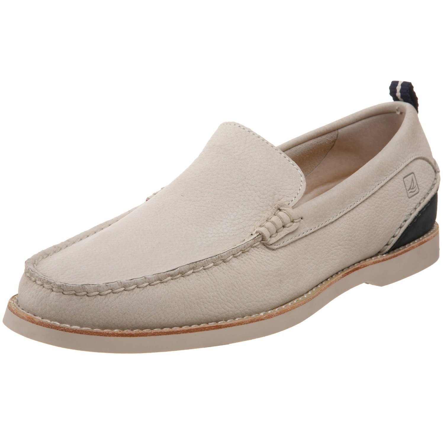 white sperry shoes for men