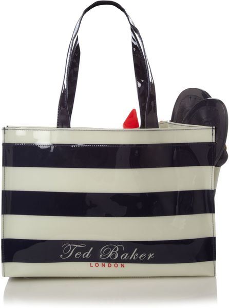 ted baker bag and flip flops