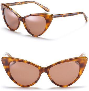 Tom Ford Nikita Cat Eye Sunglasses - Lyst