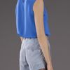 3.1 Phillip Lim Draped Top in Blue - Lyst
