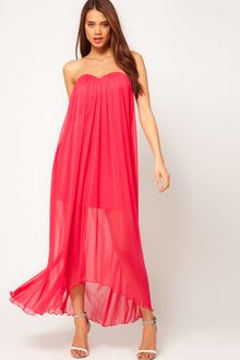 ASOS Collection Asos Strapless Maxi Dress in Mesh - Lyst