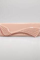 Christian Louboutin Pigalle Patent Spike Clutch
