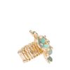 Love  Rocks Flower Ring in Gold (pink) - Lyst