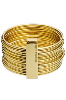 Michael Kors Golden Stackable Bangles - Lyst