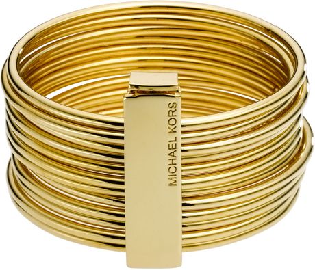 Michael Kors Stackable Bangles in Gold (null) - Lyst