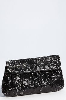 Natasha Couture Sequin Clutch - Lyst