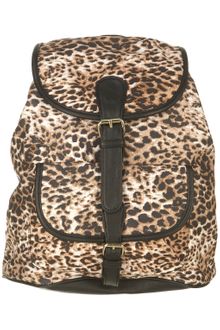 Topshop Soft Leopard Backpack - Lyst