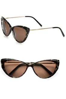 Yves Saint Laurent Petite Plastic Cateye Sunglasses - Lyst