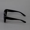 Bottega Veneta Square Sunglasses in Black - Lyst