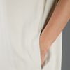 Dkny Zip Fastening Dress in Beige (cream) - Lyst