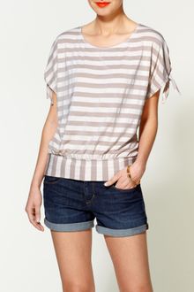 Ella Moss Waldo Striped Tee - Lyst