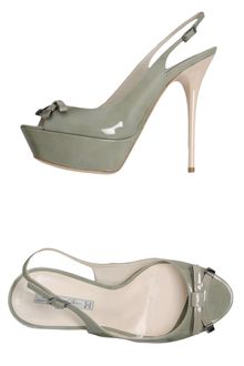 Grey Mer Platform Sandals - Lyst