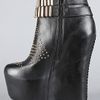 Jeffrey Campbell The Dollywood Shoe in Black and Gold in Black - Lyst